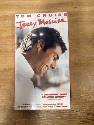 Jerry Maguire VHS - Tom Cruise - New & Factory Sealed - Imagem 1 de 4
