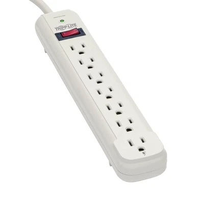 TRIPP LITE® BY EATON® Protect It! 1,080-Joules Surge Protector, 7 Outlets,... - Image 1 of 4