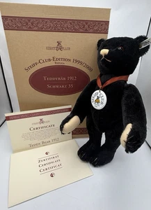 Steiff Teddybär 1912 Club Teddy 14" Replica 1999 Exclusive Vintage 420160 - Bild 1 von 11