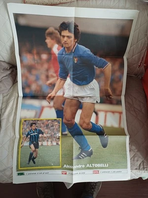 POSTER DA UN LATO ALTOBELLI  ALTRO LATO RUSH LIVERPOOL GUERIN SPORTIVO - Immagine 1 di 2