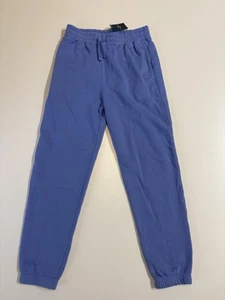 Girls Abercrombie Kids NWT Blue Joggers Sweatpants SZ 11/12 - Picture 1 of 4
