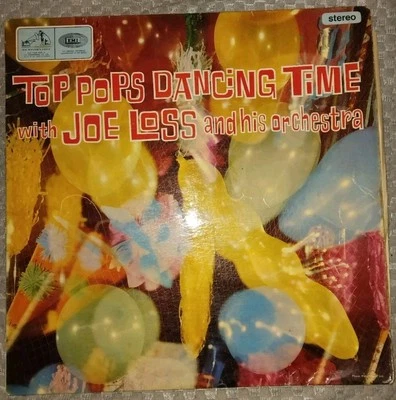 JOE LOSS - Top Pops Dancing Time 12” Vinyl Album LP Record HMV 1965 Mono Vg - Image 1 of 3