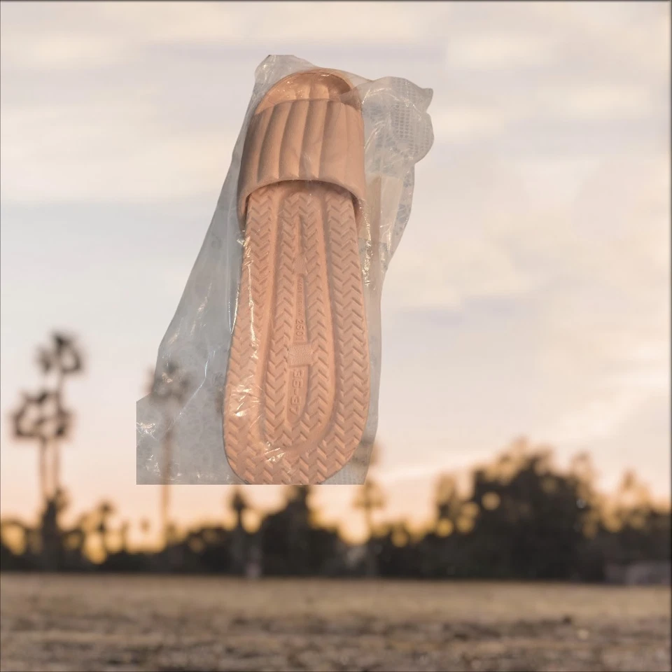 Zapatillas sin cordones rosa suave cojín plataforma gruesa Foto 1 de 2