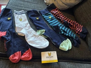 Lyle And Scott Socks 5 Pairs New Unboxed - Picture 1 of 8