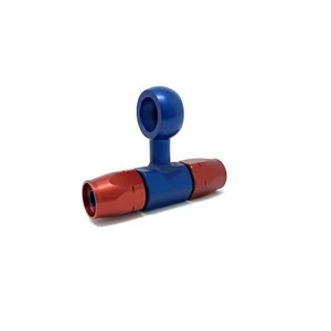 Goodridge Weber Dellorto Aluminium Carburetor Banjo Hose End to Hose End Fitting - Picture 1 of 4