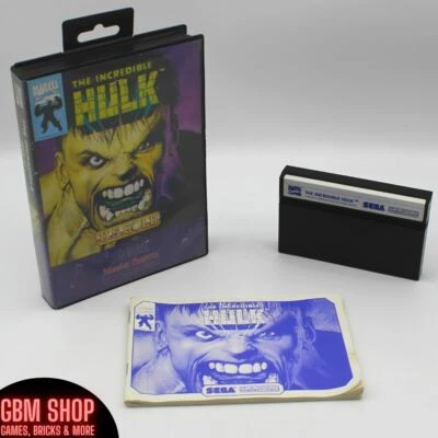Sega Master System Spiel | The Incredible Hulk - Bild 1 von 3