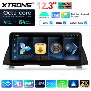 For BMW 5er F10 F11 CarPlay Android 14 8-Core Car GPS Stereo Radio WiFi 64GB NBT - Picture 1 of 16