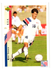 Upper Deck World Cup USA 1994 Mike Sorber U.S.A. National Team Card #26 d