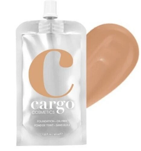 Cargo Cosmetics Oil-Free Foundation ~ F-60 Creamy Cafe au Lait ~ Boxed! - Изображение 1 из 1