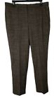 Theory Women's Hartsdale Arnett Wool Dress Pants Size 8  / 26" L Charcoal Gray