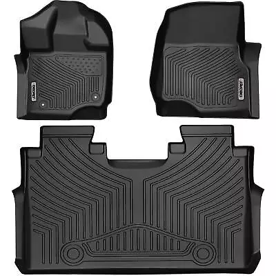 OEDRO Floor Mats Liners for 2015-2025 Ford F-150/F-150 Lightning Super Crew Cab - Image 1 of 4