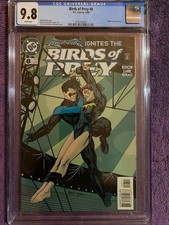 BIRDS OF PREY #8 CGC 9.8 NM/MT Nightwing Dick Grayson Barbara Gordon date kiss
