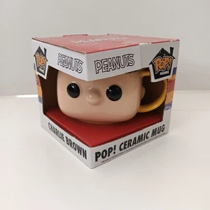 Funko Pop Peanuts Charlie Brown 3D Ceramic Mug (cup) 2016 New In Box - Picture 1 of 6
