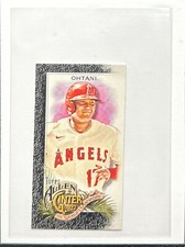 2022 Topps Allen & Ginter Shohei Ohtani Black Border Mini SP #58 Angels