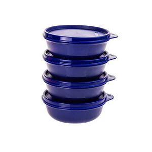 Tupperware Hitparade Behälter Schüssel Set4x 300 ml dunkelblau - Bild 1 von 1