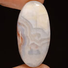 Natural Crazy Lace Agate Oval Cabochon Loose Gemstone 22 Ct. 31X15X4 mm EE-45918