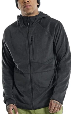 Burton Men's Stockrun Warmest Hooded Full-Zip Fleece XS - Image 1 of 4