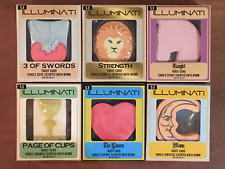 Full Set of 6 ILLUMINATI Tarot Card Scented Bath Bombs