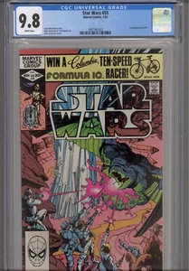 Star Wars #55 CGC 9.8 1982 Marvel Comics 1. App Plif - Bild 1 von 4