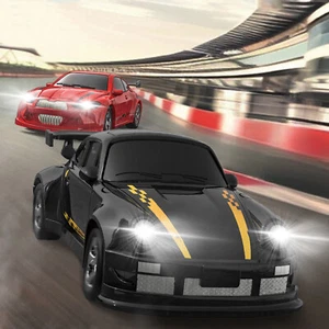 1/64 RC Drift Car Racing Remote Control Desktop Full Scale Drift Car 4WD New - Foto 1 di 22