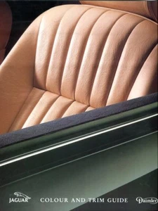 Jaguar Daimler XJ40 XJS 1992 UK market Colour and Trim brochure inc XJS hoods - Picture 1 of 1