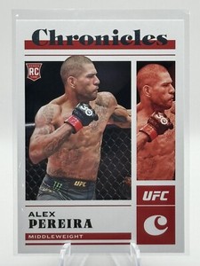 2023 Panini Chronicles UFC Alex Pereira Rookie Card RC #77