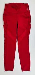 Lululemon x Berrys Boot Camp Leggings with Mesh Panels Burgundy Womens Size 6 - Picture 1 of 8