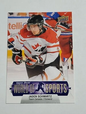 2011 Upper Deck World of Sports Jaden Schwartz #153 - Image 1 of 2