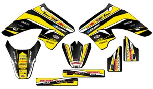 All Years DRZ 50|70 VIGOR Yellow Senge Graphics Kit Compatible with Suzuki - Imagen 1 de 10
