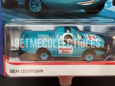 DISNEY PIXAR CARS BEN DOORDAN BUMPER SAVE CHIEF DINOCO 400 2020 SAVE 6% GMC - Image 1 of 3