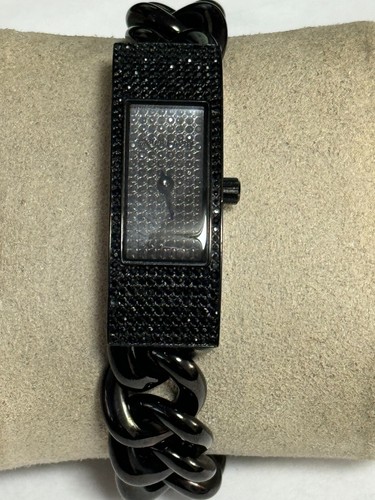 Orologio Donna MICHAEL KORS Mk3308 Hayden Quadrante Cristallo Nero Pavimentazione Nero Placcato Ione