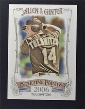 2015 Topps Allen and Ginter Starting Points #SP26 Troy Tulowitzki - NM-MT