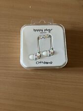 Brand New Happy Plugs Stockholm 'Childhood' In-Ear Headphones with Mic & Remote
