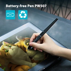 Battery-free Touch Screen Stylus For HUION KAMVAS Pro 13/Pro 12/Pro 16 PW507 - Picture 1 of 7