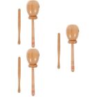 3 Sets Wood Rhythm Musical Wood Percussion Instrument With Mallet