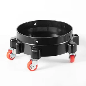 SGCB Pro 12'' Bucket Dolly Easy Push Rolling 5 Roll Swivel Casters for 5 Gallon - Picture 1 of 8