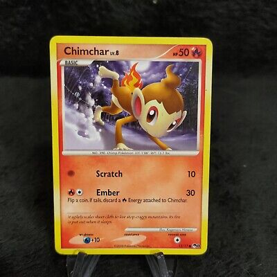 Pokemon Chimchar (12/17) POP Series 8 MP Trading Card Game 