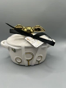 Rae Dunn Harry Potter QUIDDITCH Golden Snitch Mini Baking Dish NEW - Picture 1 of 3