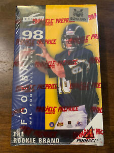 1998 Score Pinnacle Football Factory Sealed Box 36 PACKS Peyton Manning, Moss RC