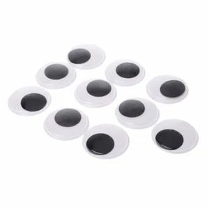 10pcs 50mm Wiggly Wobbly Googly Eyes Scrapbooking For Doll - Picture 1 of 6