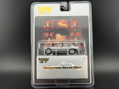Mini GT BMW 750IL James Bond 007 Tomorrow Never Dies English #902 E 1/64 - Image 1 of 4