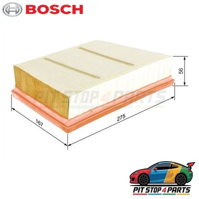 Filtro de aire Bosch F0264400423 168,5 mm para Land Rover Discovery Sport 2019-2025 Foto 1 de 4