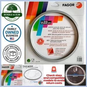 Schnellkochtopf Gummidichtung Ersatz Silikon für Fagor 8,66 Zoll - Bild 1 von 11