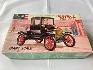Vintage Revell 1917 Model T Ford Coupe model kit 1/16 H-51:198 unbuilt - Picture 1 of 15