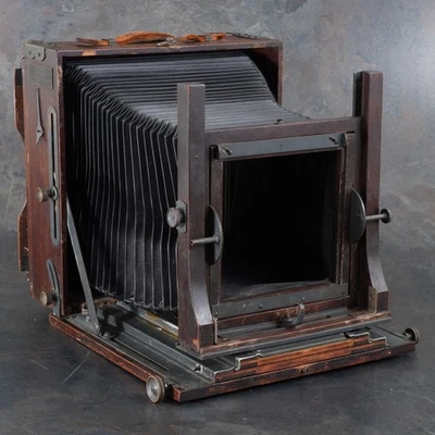 :[RARE] Folmer Graflex Century Universal 8x10 Wooden Field Camera (Read) - Image 1 of 4
