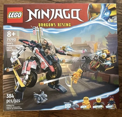 LEGO Ninjago Set 71792 [ Sora's Transforming Mech Bike Racer ] NEW - Image 1 of 2