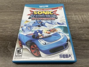 Sonic & All-Stars Racing Transformed (Nintendo Wii U, 2012) Complete with Manual - Picture 1 of 7