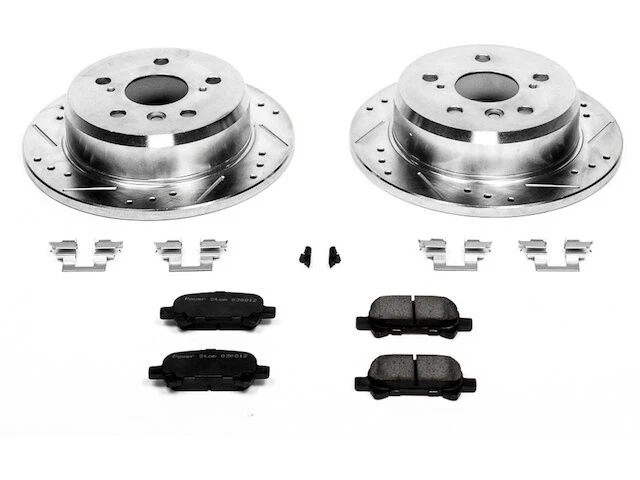 Rear Brake Pad and Rotor Kit For 2005-2007 Toyota Avalon 2006 QM274HT Foto 1 de 1