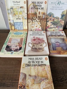 7 x ‘Miss Read’ Books Bundle - Vintage Penguin 1980s Paperbacks Village Life - Picture 1 of 22