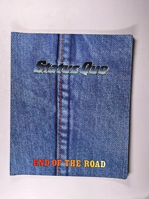 Status Quo Programme Francis Rossi Original End Of The Road Tour 1984 - Image 1 of 4